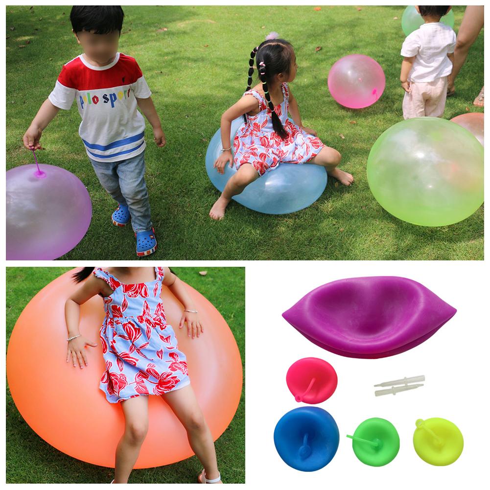 Durable Inflatable Fun Ball Toys Transparent Balloon For Children's Outdoor Activities Amazing Ball Inflatable Outdoor Balls