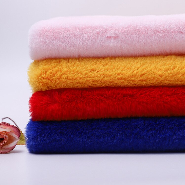 På pilsner 800g kaninpels 13mm høy imitert kaninpels, klær, hjemmetekstilleker, skomateriale plysjstoff