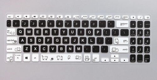 Laptop Toetsenbord Cover Voor Asus Asus X515 Toetsenbord Film Laptop15 Ultra-Dunne Tpu Bescherming 15.6-Inch Laptop Beschermende film: type4