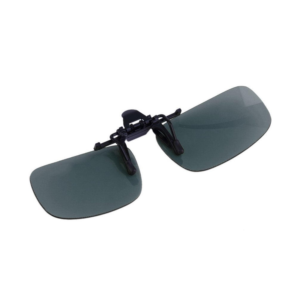 Fahren Nachtsicht Clip-auf kippen-hoch Objektiv Sonnenbrille Kühlen Brillen Clip Auf Objektiv Anti-Uv 400 unisex für frauen & Männer