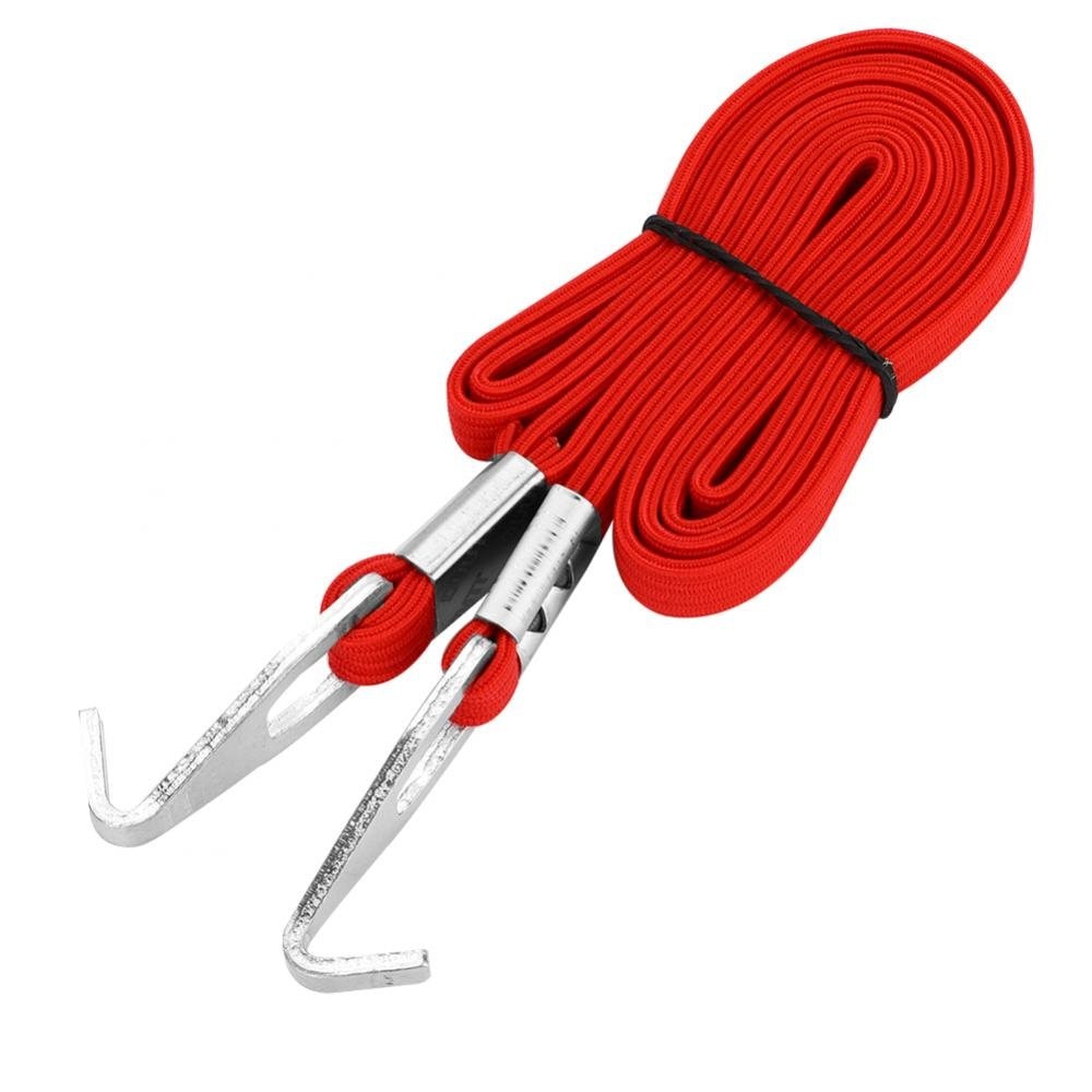 80cm elastisk bagasje tau sykkel sykkel sykling krok bandasjerem belte boks bære 50g pakning tau glipper utstyr tilbehør  d40
