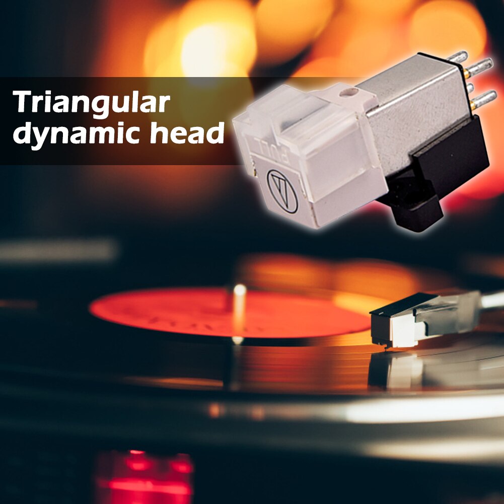 Magnophone en vinyle, lecteur d'enregistrement, phonographe, platine magnétique, tête stéréo, stylet léger et Portable, élément musical