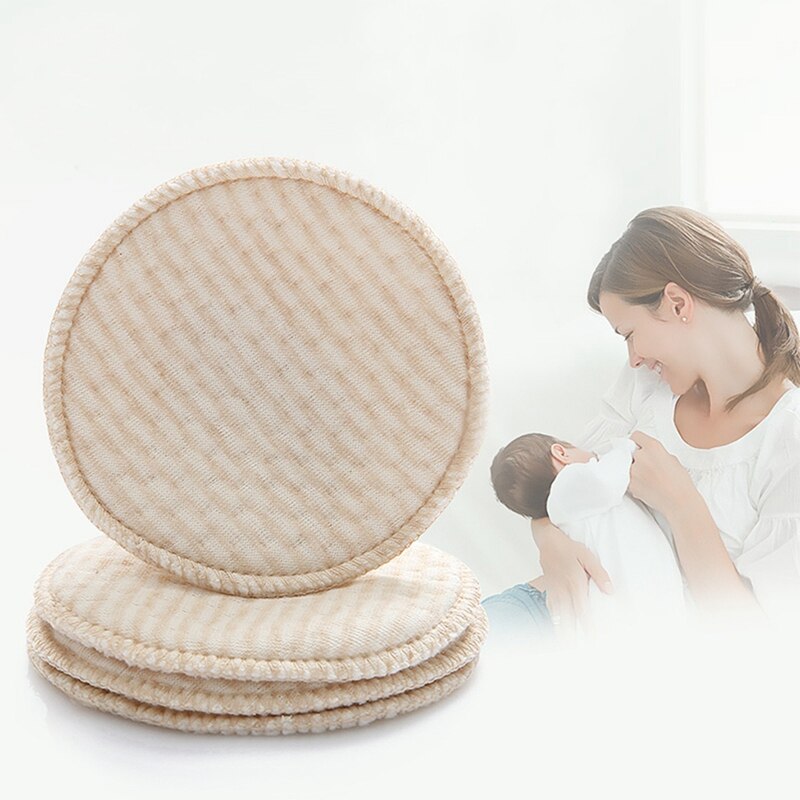 4 teile/beutel Mutter Pflege Pad Waschbar Brust Pads verschütten Prävention Brust Fütterung BX0D