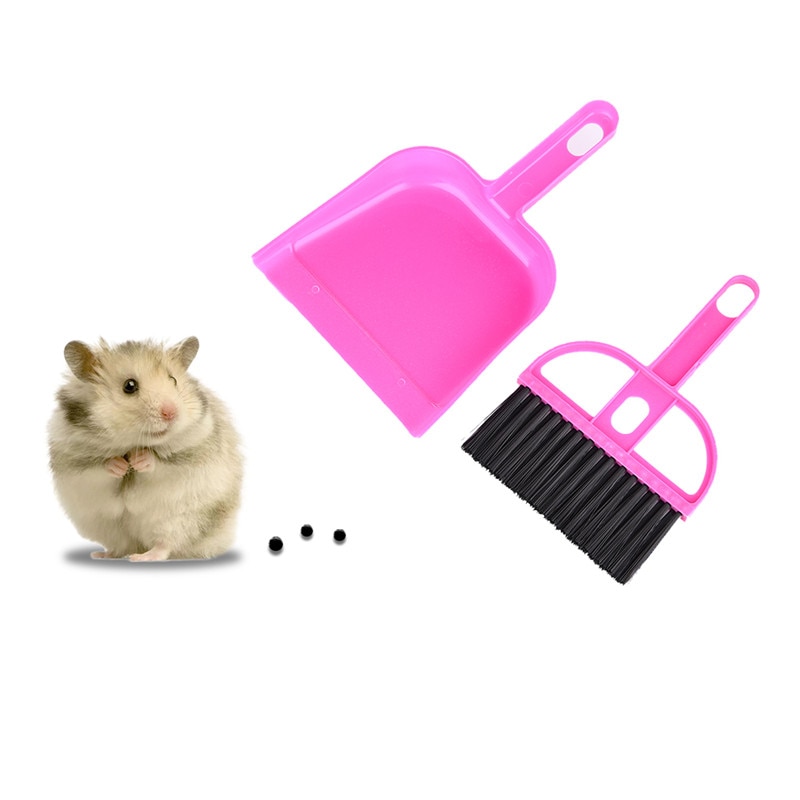 Cleaning Kit Stoffer Bezem Sweep Kit voor Huisdieren Hamsters Kleine Huisdieren chinchilla cavia