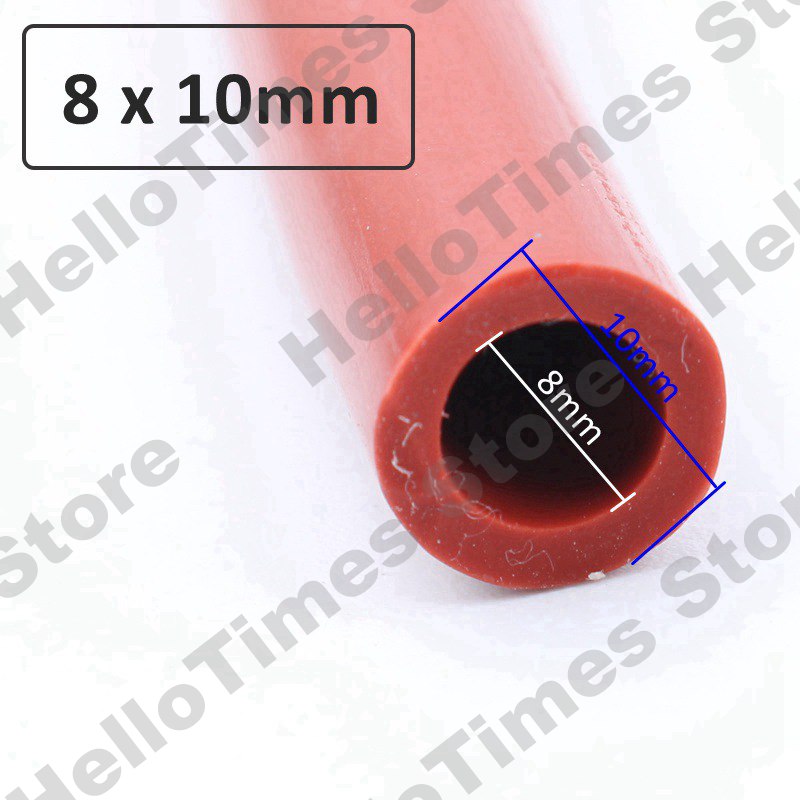 1M Red Silicone Tube 3~50mm Flexible Rubber Hose Thickened Heat Resistant Air Pump Line: Navy Blue
