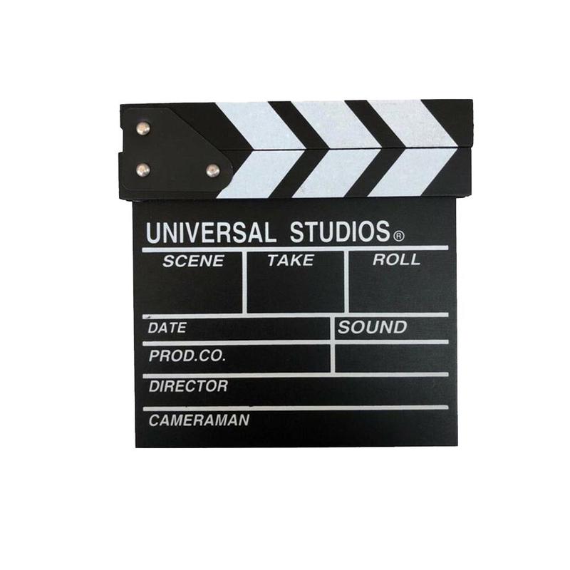 Director Board Grocery Score Board Movie Clapboard Photography Shooting Accessories Background Props Wood Prop E4V2