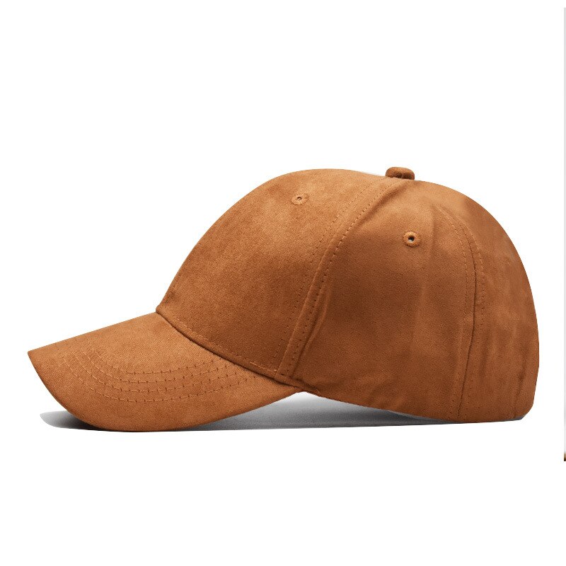 Mode Heren Baseball Caps Voor Mannen En Vrouwen Suede Eenvoudige Effen Snapback Hip Hop Bone Verstelbare Vader Trucker Hoed gorras Mujer