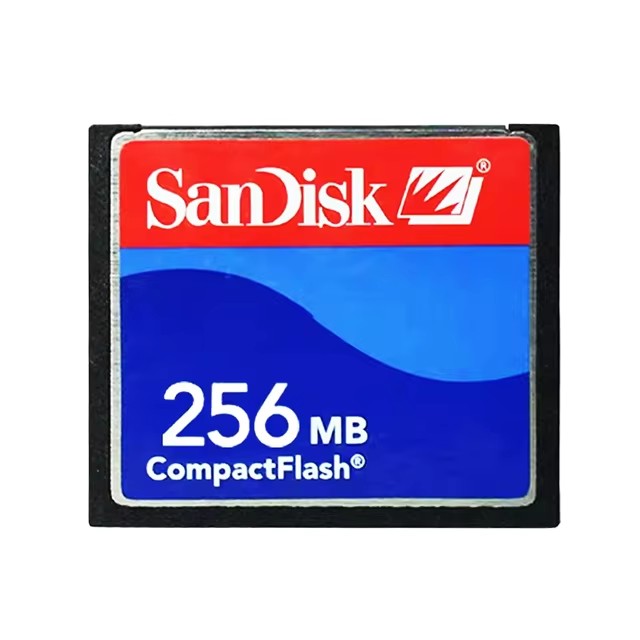 Karta pamięci sdisk compact flash 2gb cf do aparatu 32m 64mb 128mb 256mb 512mb do urządzeń przemysłowych, maszyn reklamowych cnc
