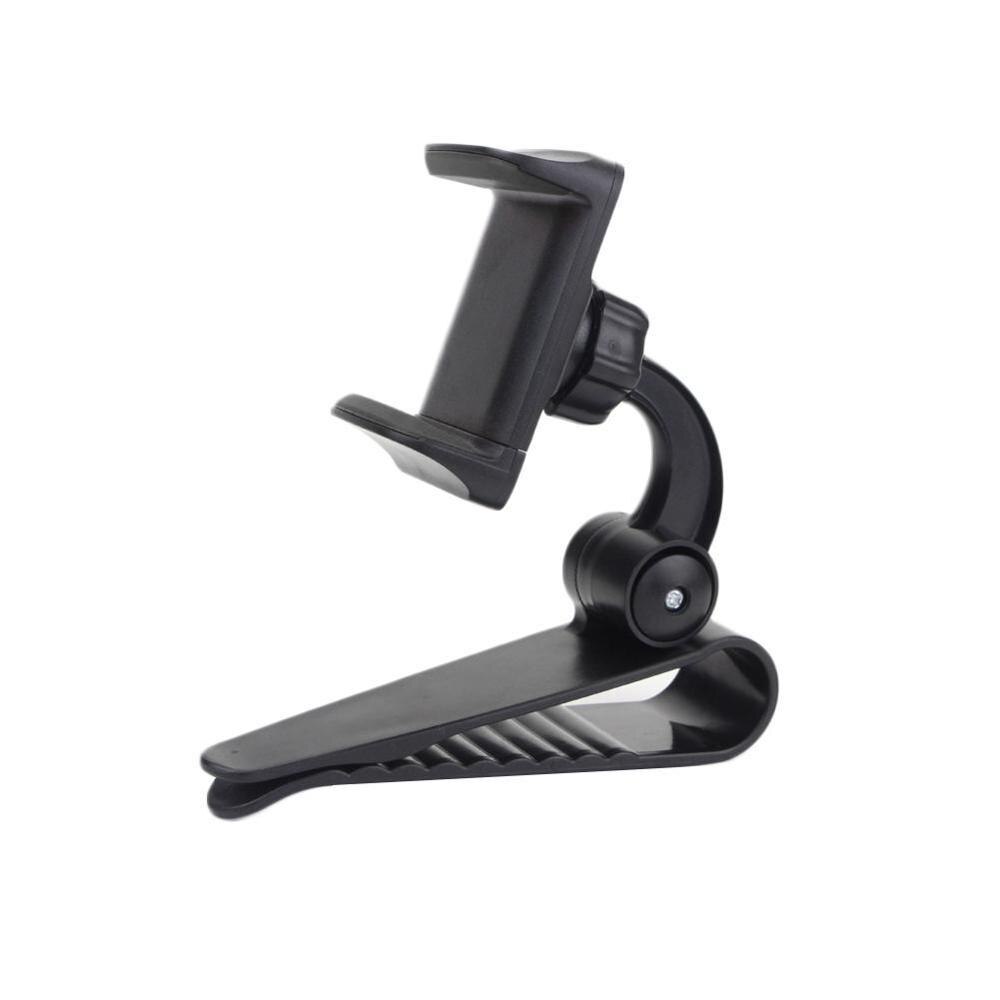 Innovatieve Universele Veilig Zonneklep Auto Telefoon Houder Handl Installeren ZY0209 Op Telefoon Navigatie Houder Clip Spiegel Voor Mobiele M2S1: red