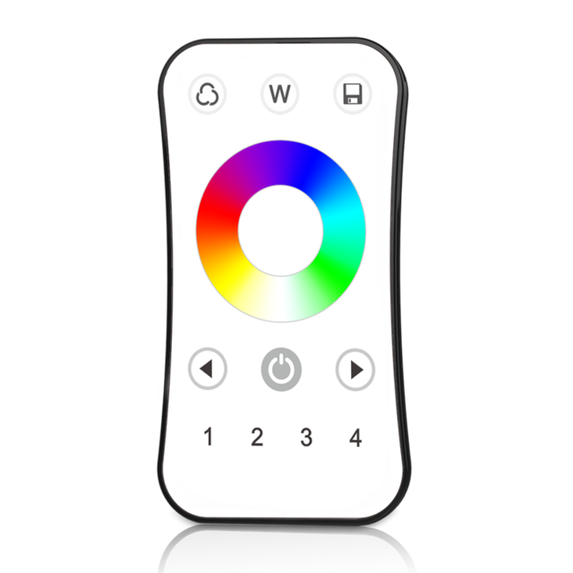 5050 Rgb Led Light Strip Controller Rf Touch Remote 3CH 2.4Ghz Controller 3528 2835 Rgb Led Strip Tape DC12V 24V 36V Max 648W: 4 Zone CR2032