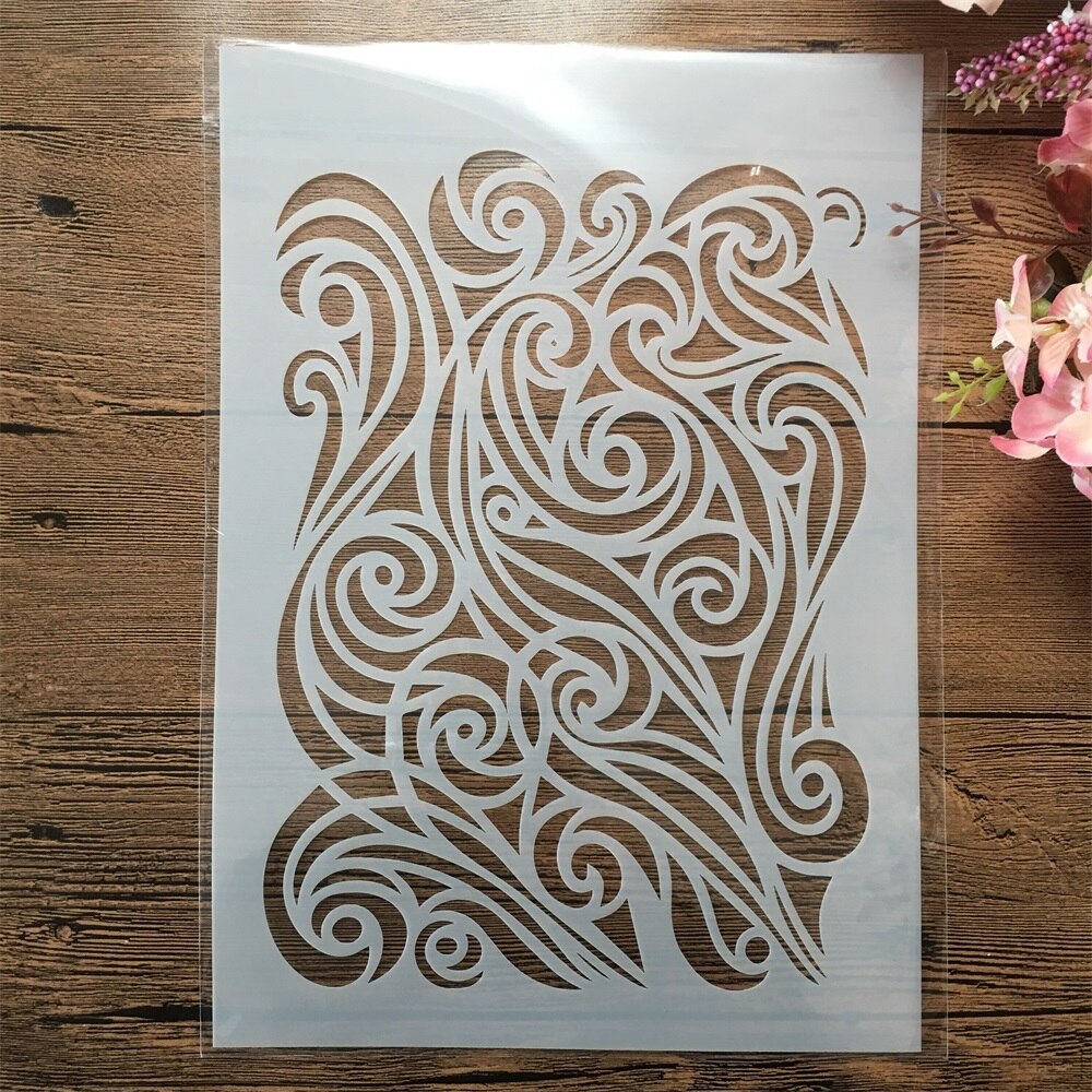 16 stuks tekening schilderij stencils set, stencil voor ambachten herbruikbare schilderij sjabloon stencils, plastic schilderij stencils voor schilderen op hout, meubels muur home decor DIY Scrapbooking