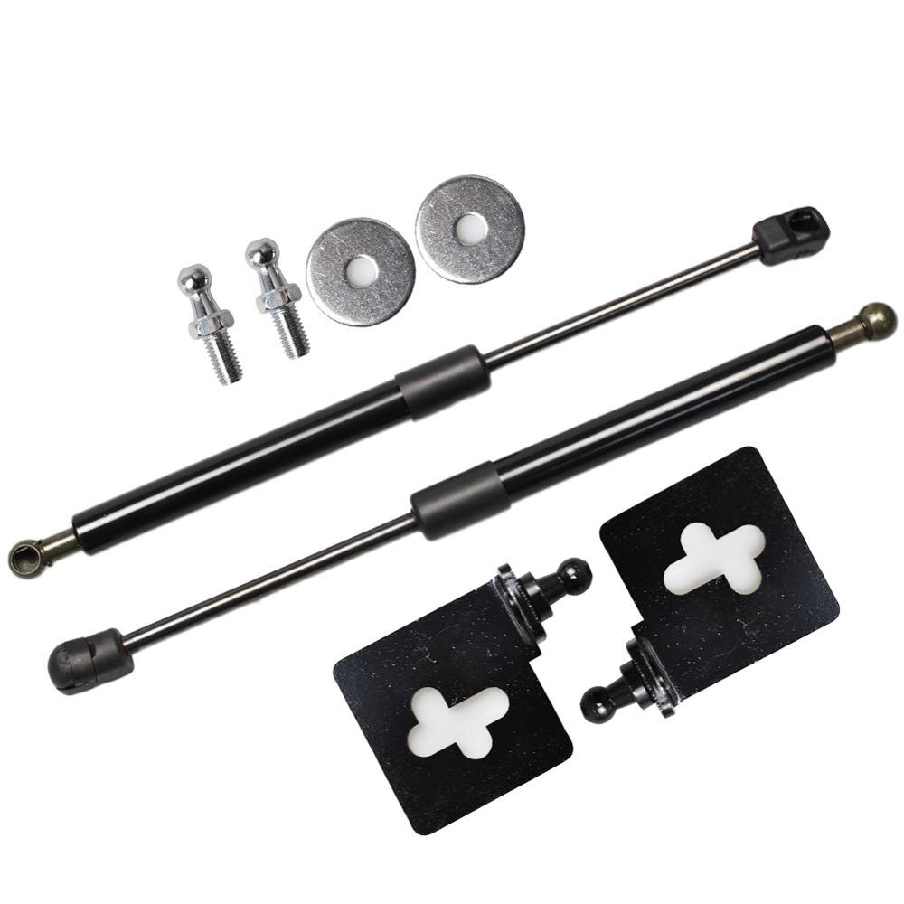 For Skoda Fabia MK1 6Y 1999-2007 Front Hood Bonnet Modify Gas Spring Struts Lift Support Shock Damper: normal black