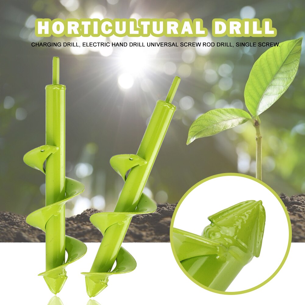 Planting Machine Drill Bit Fence Borer Rechargeable Hand Drill Fence Borer Post Hole Digger Garden Auger Yard Tools