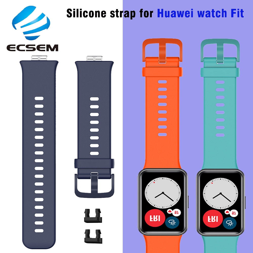 Polsband Voor Huawei Horloge Fit TIA-B09 Model Smart Horloge Accessoires Armband Strap Voor Huawei Fit Lus Verstelbare Polsband