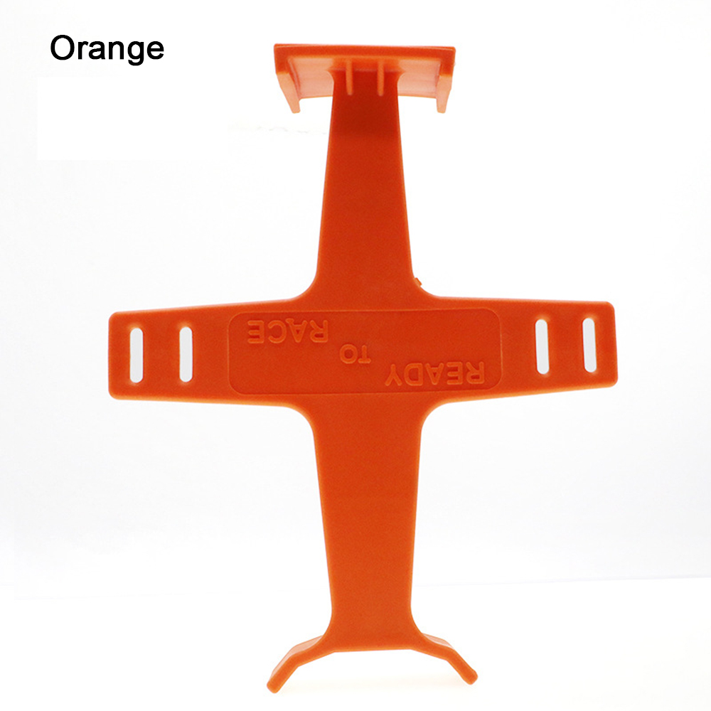 Protector de soporte de horquilla para Motocross, accesorio de ABS, acabado brillante, bloque Enduro, Protector de transporte: Gris oscuro