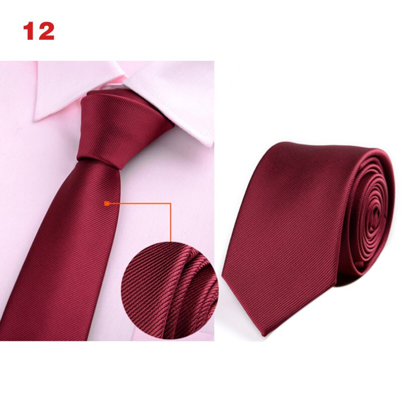 thin neck ties