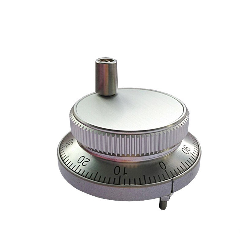 1 Pcs CNC Manual Pulse Generator CNC Pulse Encoder 5V 60MM Hand Wheel Pulse Encoder Mill Router Manual Control For CNC System