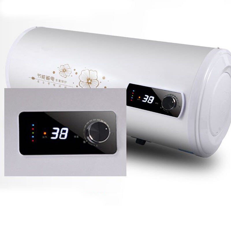 50L/2000W Digital Display Drum Computer Water Heater Intelligent Water Heater Quick Heat Electric Storage Water Heater