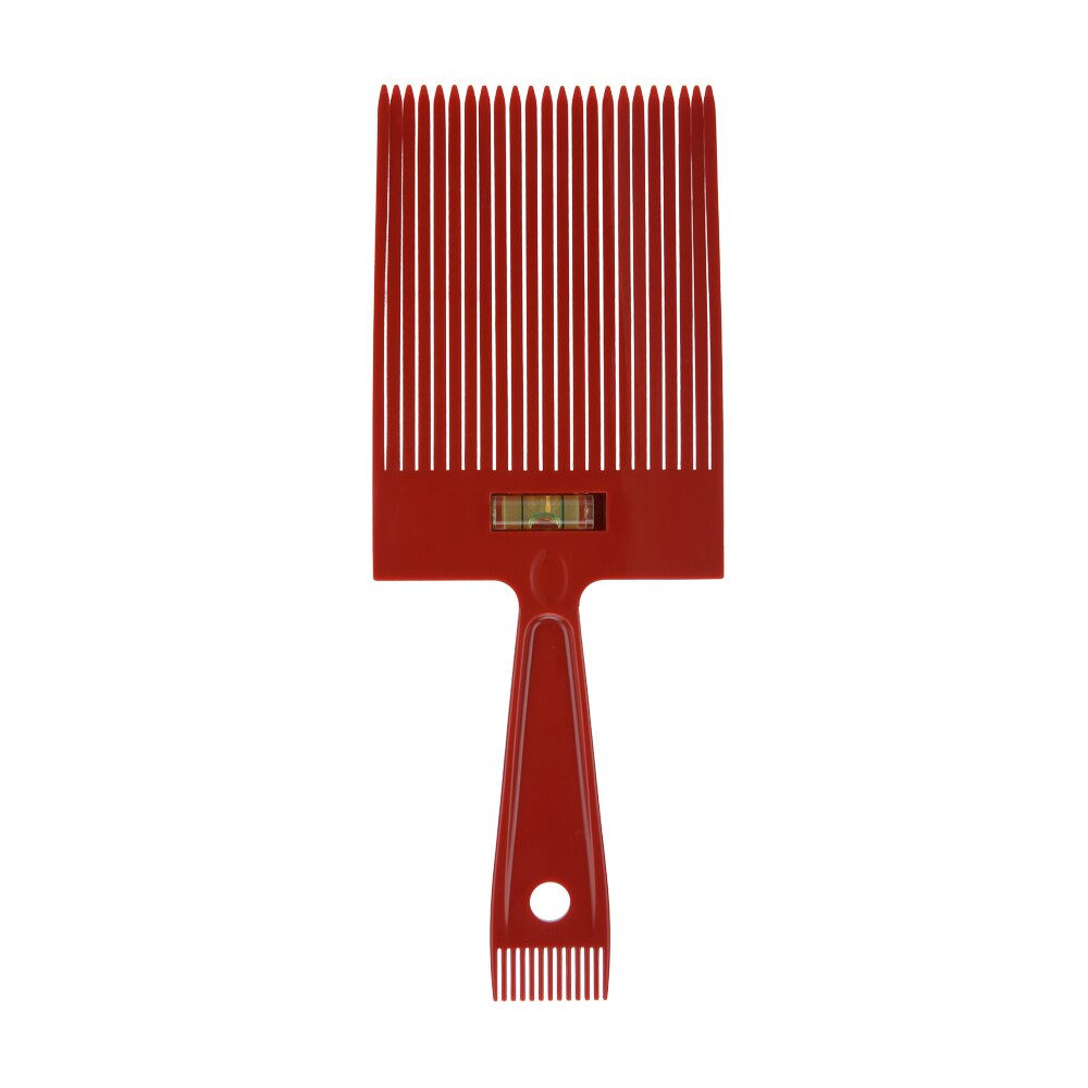 Kapper Winkel Accessoires Flattopper Kam Flatliner Kam Voor Snijden Kapsalon Kappers Gereedschap: Rood