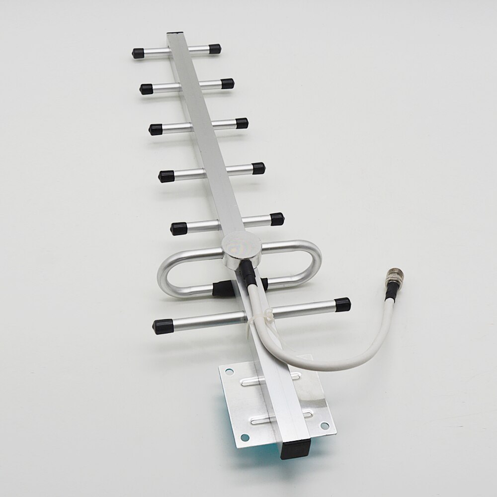 Antena Yagi para teléfono móvil, amplificador de dirección, 806-960 Mhz, 11dbi, 7 unidades, exterior, con conector N, Cdma, Gsm