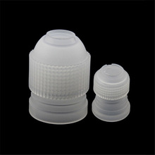 Kleine/Grote Plastic Icing Koppeling Piping Bakken Cake Decorating Icing Pastry BagsTip Cakevorm Nozzle Adapter Gereedschap Gebak Decor