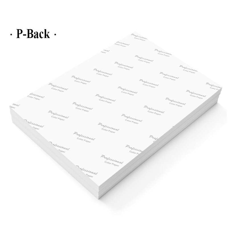 3R 4R 5R Photo Paper P-back 100 Sheets For Inkjet Printer High Glossy Photographic Coated Printing Paper