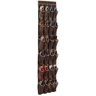 Faroot 24 lommer sko plass dør hengende organisator stativ vegg bag oppbevaring skap holder hjem oppbevaring rekvisita 45*150cm