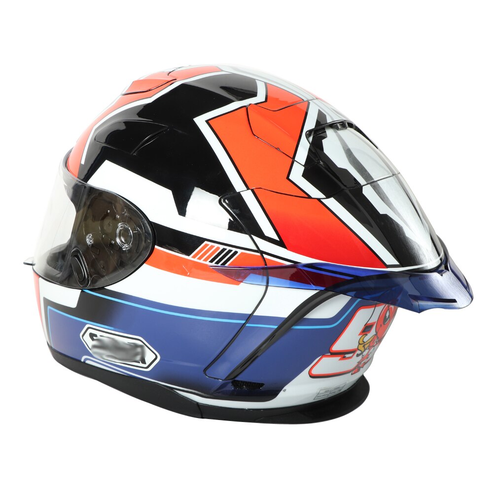 Motorcycle Rear helmet spoiler case for marushin RFF-778 / BFF-B5 / B3 / B1