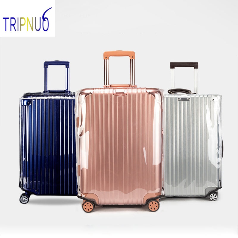 Transparent PVC Luggage Cover Waterproof Suitcase Protective Cover To 20-30inch Trolley Case Non-slip/Anti-fall/Scratchproof