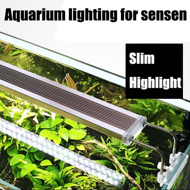 Sunsun ADE serie Slim Luz de acuario LED iluminación las plantas crecen luz 220v/50hz iluminación de plantas acuáticas