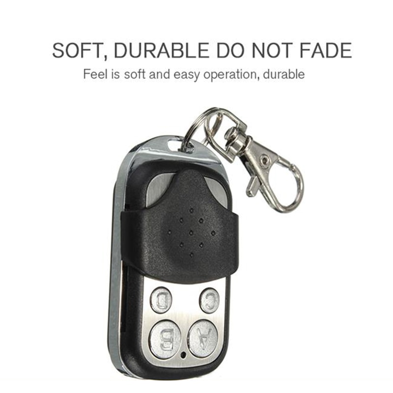 1PC 4 Buttons Remote Control Key garage door copy controller Electric Universal Gate Garage Door Remote Control