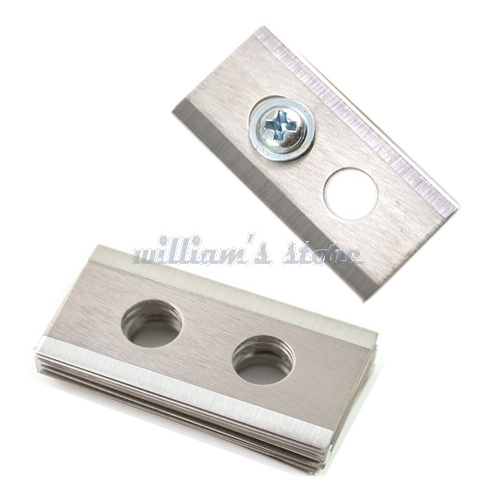 9PCS Lawn Mower Blade Robotic Mower Blades Replacement for Auto Mower Worx Landriod Robot Lawn Mower Blades 36*17*0.8mm