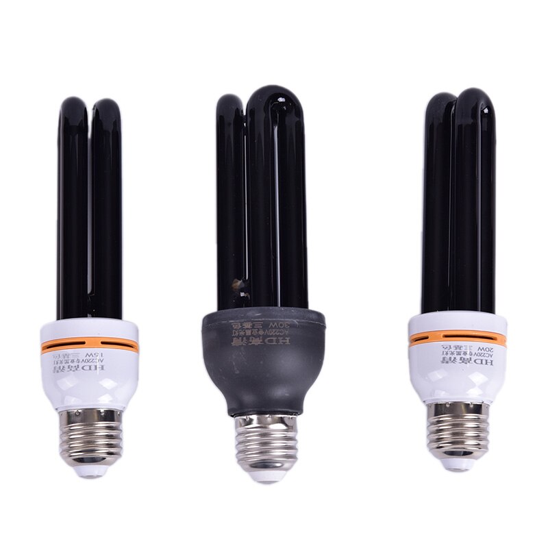 E27 220V 15W/20W/30W Uv Lamp Uv Ultraviolet Fluorescerende Gloeilamp Spiraal enegy Besparing Zwart Licht Violet Lampen Verlichting
