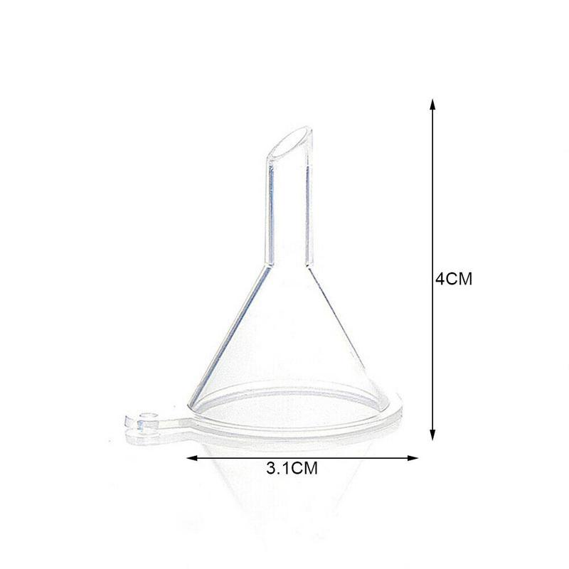 Mini embudo dosificador Perfume Alcohol herramienta de transferencia de Material del producto cuidado de la piel de embudo dosificador de N4W9