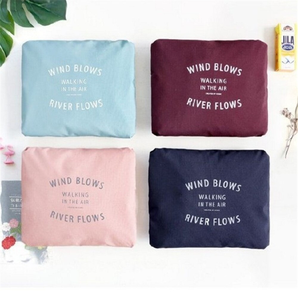 Trolley travel portable folding storage bag