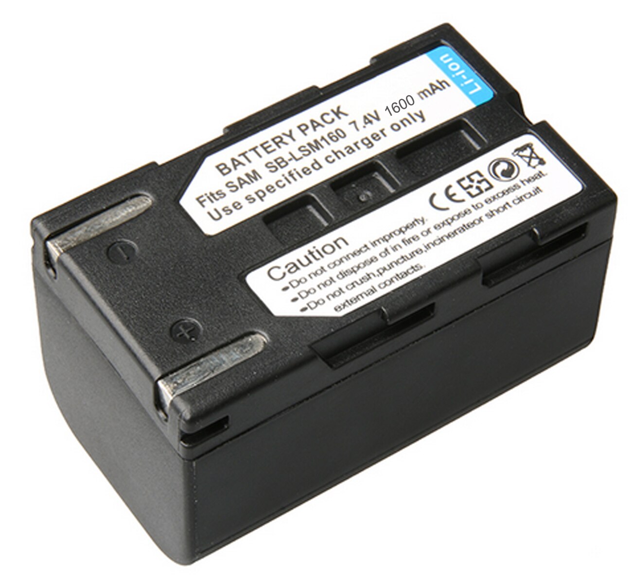Paquete de baterías para Samsung VP-DC161i, VP-DC163i, VP-DC171i, VP-DC171Bi, VP-DC173i, VP-DC563i, VP-D653i, videocámara de VP-D655i: 1x SB-LSM160 Battery