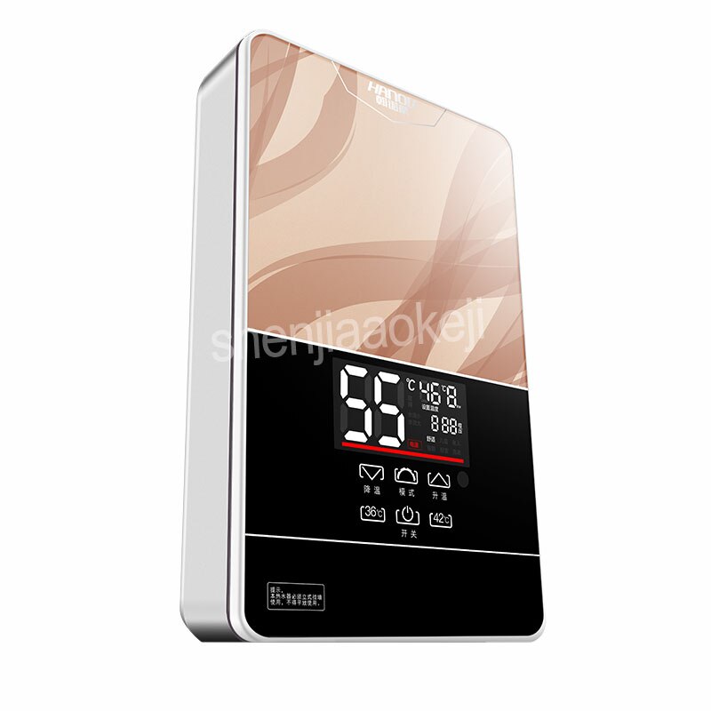 1 pc 220 v Aquecedor Elétrico Instantâneo de Água quente aquecedores de Casa Aquecedor Aquecimento rápido da torneira Do Chuveiro Rega para Cozinha Banheiro
