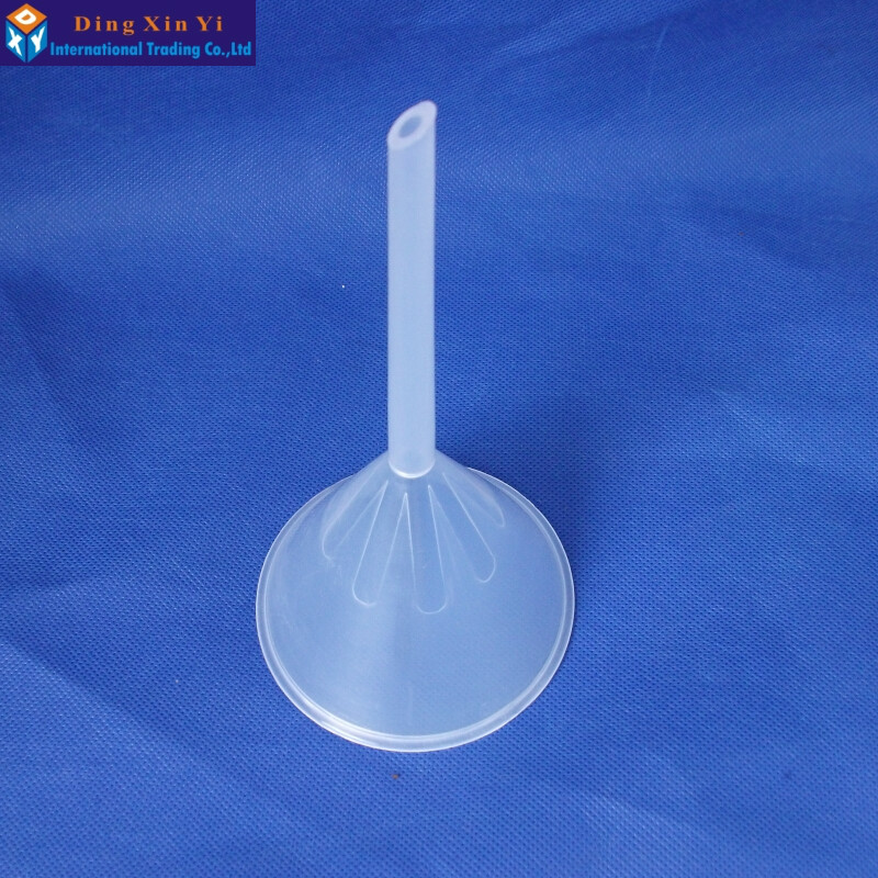 2 Stks/partij 90Mm Plastic Trechters Kleine Transparant Clear Plastic Trechters Voor Keuken/Laboratorium/Garage/Auto Vloeistoffen