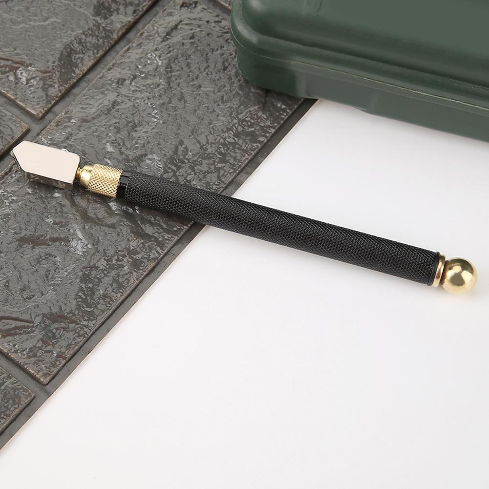 Diamond Glass/Ceramic Cutter Wheel Blade Sharp Knife Hard Alloy Tile Mirror Repair Cutting Tool Wheeled Oiling Glass Cutter