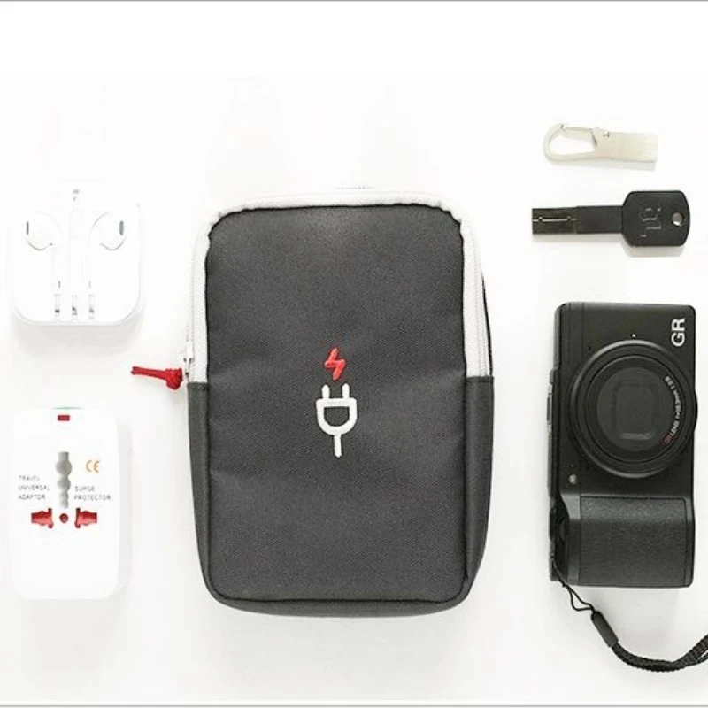 Sac de rangement de gadgets de voyage, sac de câble numérique Portable, accessoires électroniques, mallette de rangement, pochette pour batterie externe USB