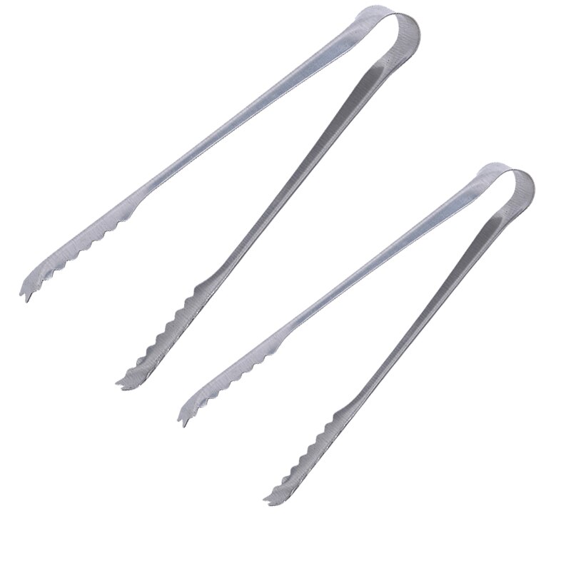 Edelstahl BBQ Zangen Fleisch Lebensmittel Clip Grill-Tools Grill Backen Salat Steak Gemüse Pasta Küche Zubehör
