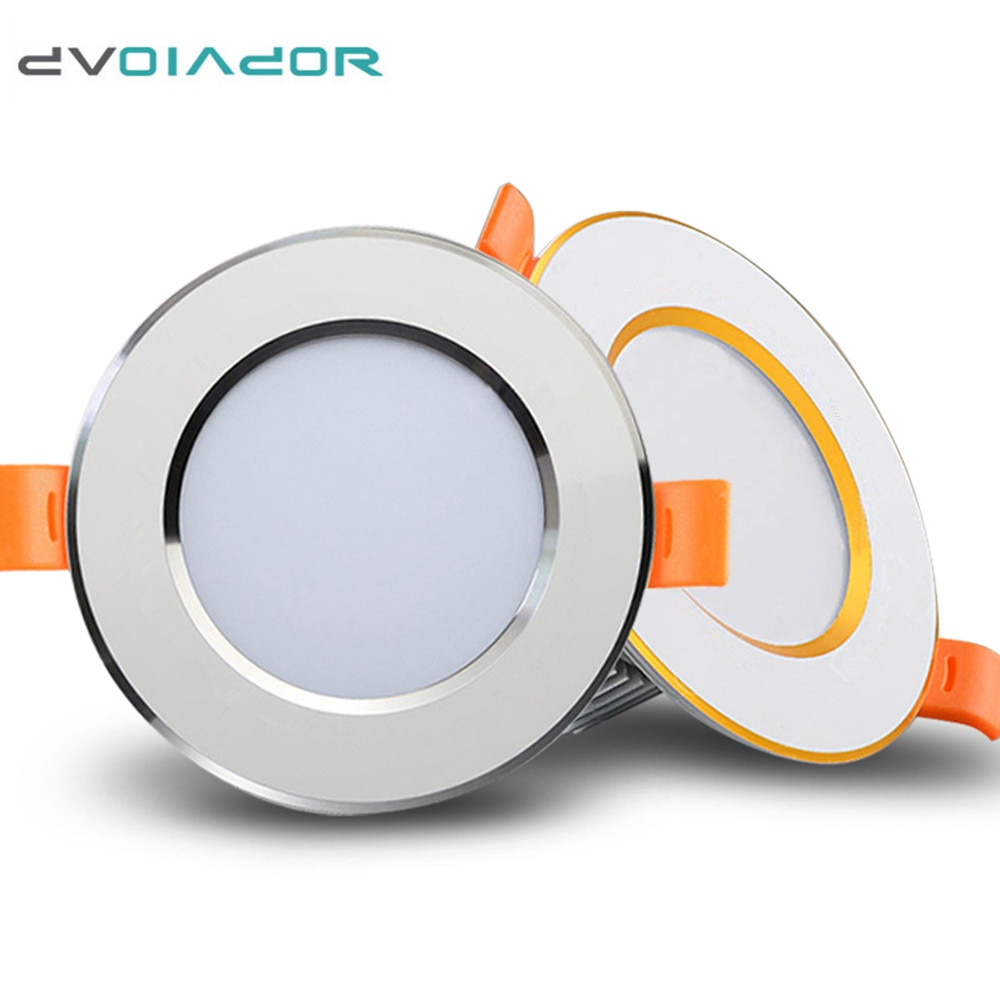 Lámpara de techo empotrada LED de 3W, 5W, 7W, 9W, 12W, lámpara empotrada redonda de 220V, 230V, 240V, bombilla Led para dormitorio, cocina, iluminación Spot LED de interior