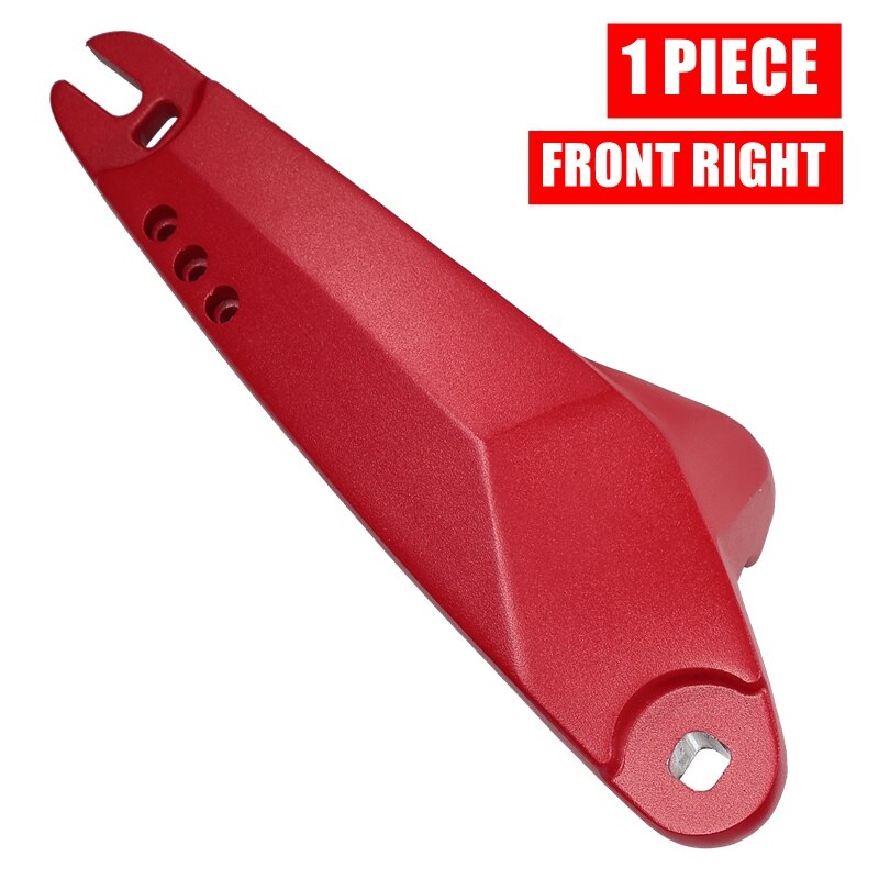 Braço dianteiro & braço traseiro para speeduplo mini plus & zero 8x 10x 11x scooter elétrico peças de reposição originais garfo dianteiro braço oscilante traseiro: Front left for 8X