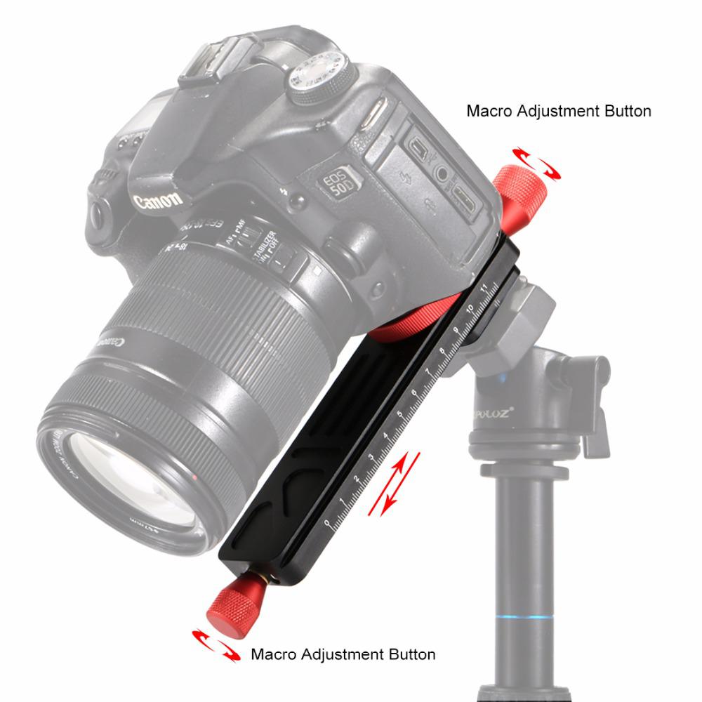 Beeclover – curseur de caméra à dégagement rapide, support de plaque pour DSLR, curseur de mise au point, tête de trépied r60
