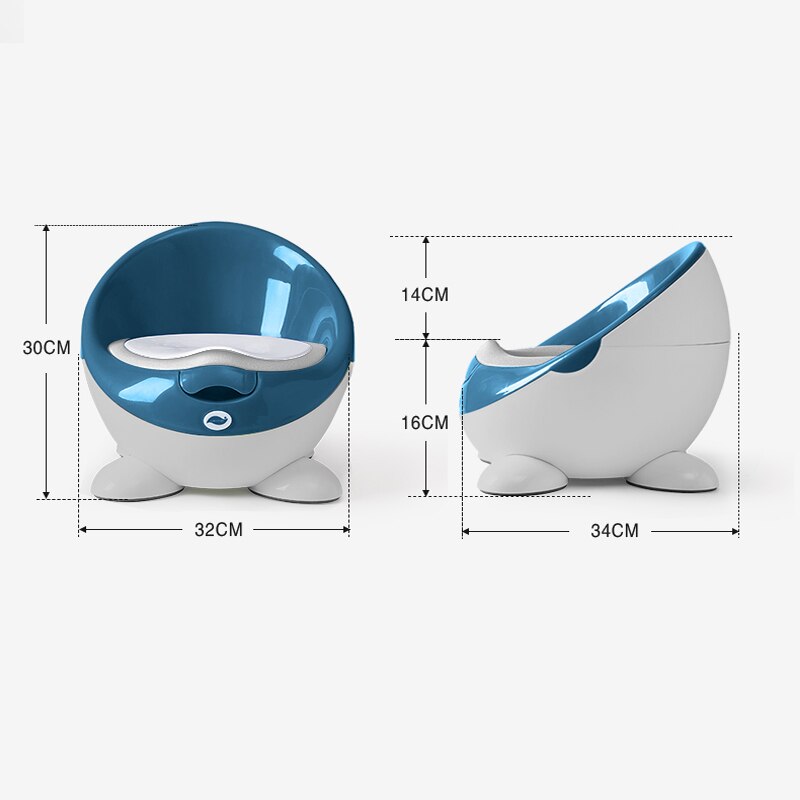 Children's toilet toilet cute baby urinal potty boy and girl child infant 1-6 years old baby large toilet for free potty brush