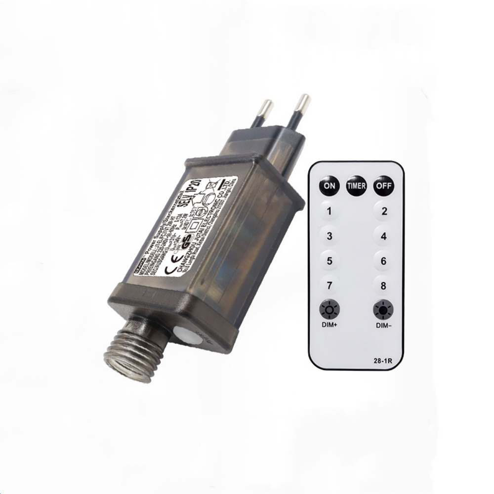 Transformateur 5V 24V 31V, alimentation 6W 3.6W, adapté aux décorations d'équipement LED de noël et d'halloween, prise ue US: Black