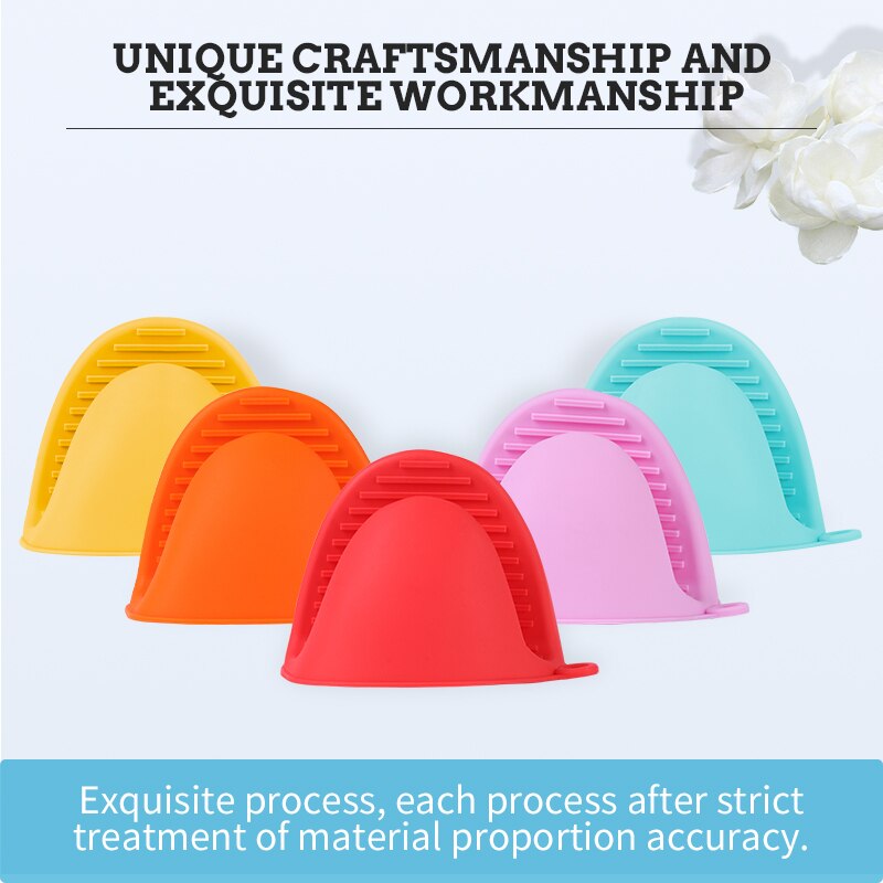 Oven Handschoenen Isolatie Clip Mitts Potholder Handschoen Koken Magnetron Antislip Gripper Pot Houder Keuken Bakken Tools