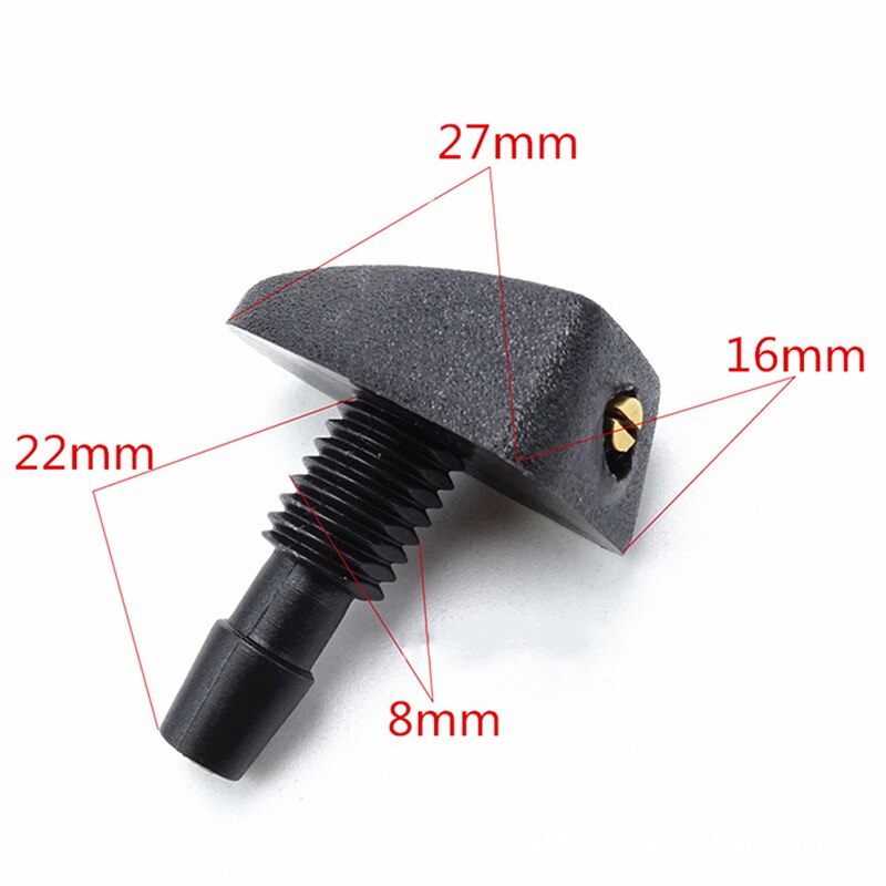 Bil køretøj forrude sprinkler sprøjtedyse til ford focus  mk2 mk3 mk4 kuga escape fiesta ecosport mondeo fusion