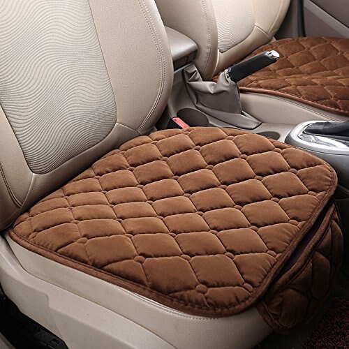 Solid Universal Soft Car Seat Cushion Padded Massage Van Vehicle Interior Protector: Auburn