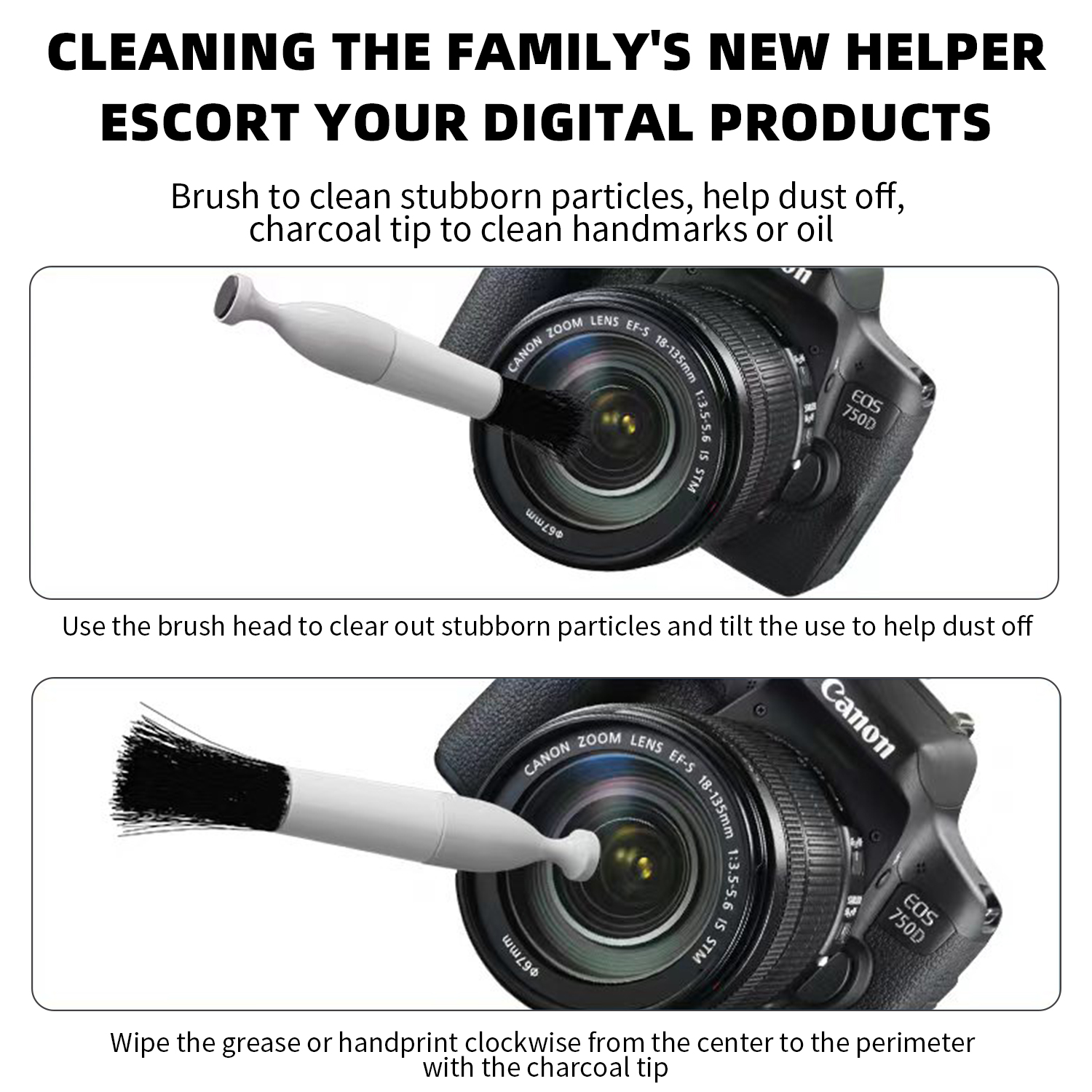 10 in 1 datamaskin rengjøringssett kamera nettbrett mikrofiber skjermrenser verktøy øretelefon rengjøringsbørste tastehettetrekker kortuttrekk